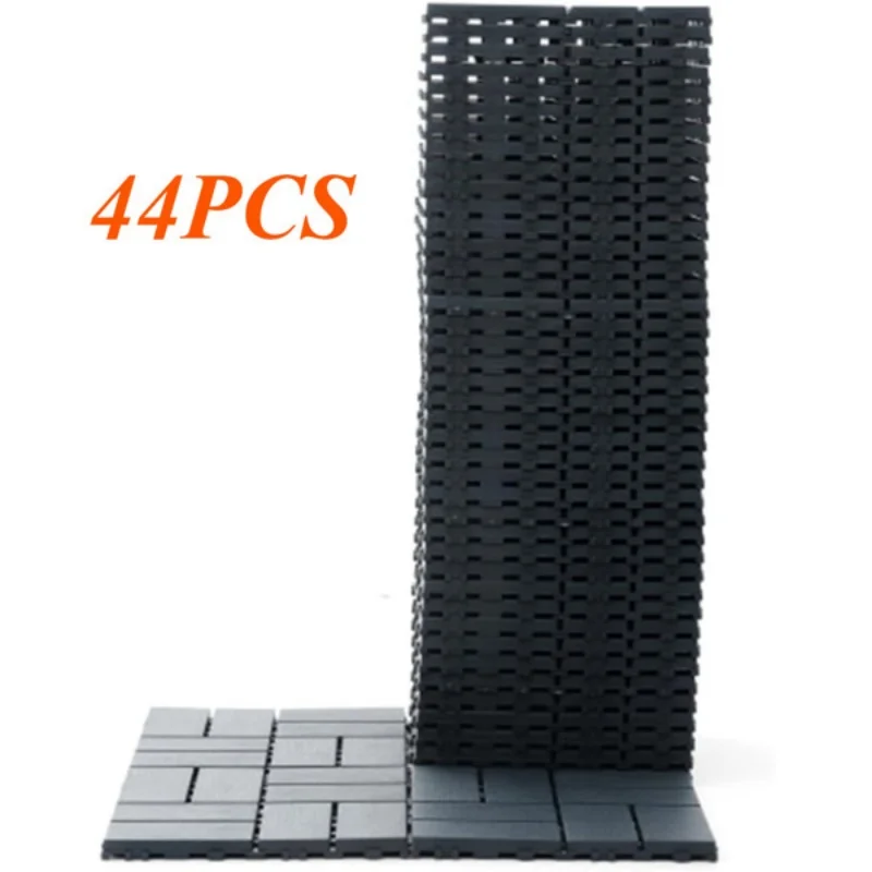 Plastic interlocking deck tiles outdoor waterproof floor deck tiles swimming pool balcony backyard porch patio floor tiles