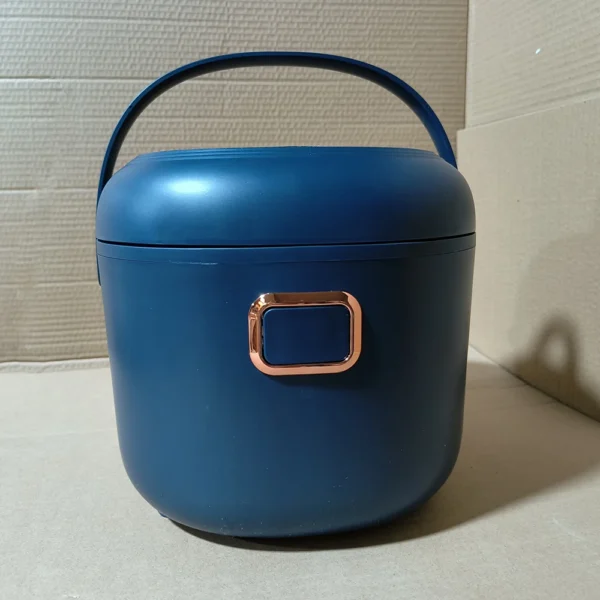 12V 24V 110V 220V 2L four voltage car home rice cooker van car rice cooker for travel global voltage use - Image 2