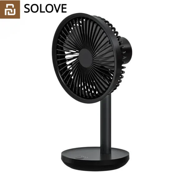 Youpin SOLOVE F5 Desktop mini fan Portable Standing fans Type-C usb rechargeable 4000mAh air conditioner table easy to carry