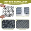 Wood Plastic Composite Patio Deck Tiles,DIY Interlocking Decking Tiles, Floor Tile,Durable, Maintenance,Waterproof,Indoor - Image 4