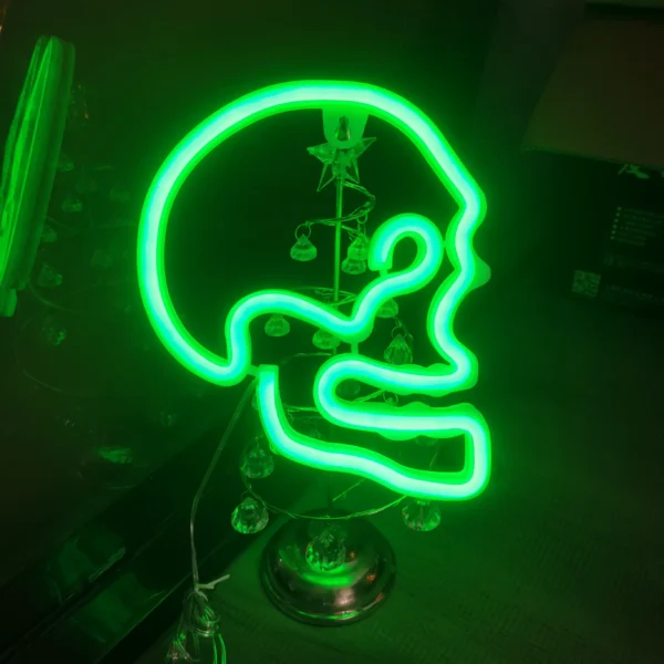 Halloween neon lights, USB/battery powered, Halloween room party game room, bedroom, party LED indoor night lights - Image 3