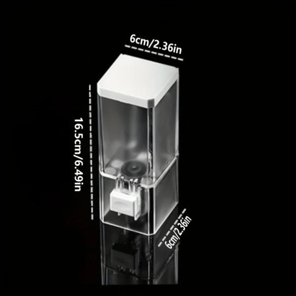 Non-punching Manual Press Soap Dispenser Wall Hanging Traceless Paste Disinfectant Bottle Bathroom Transparent Soap Dispenser - Image 6