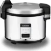 (Uncooked) / 60-Cup (Cooked) Large Capacity Commercial Rice Cooker & Warmer with Nonstick Inner Pot