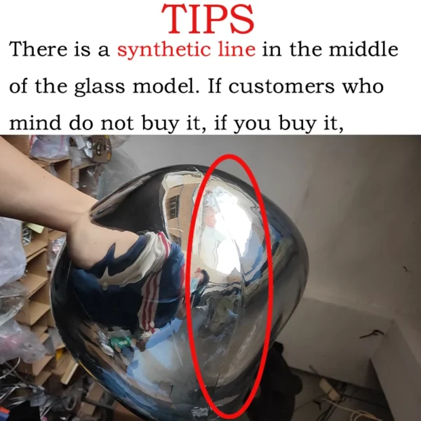 Modern Glass Pendant Light Nordic LED Lava lustre Dining Room Living Room Cabinets Home Decor Hanging Lamps Ceiling Chandelier - Image 8