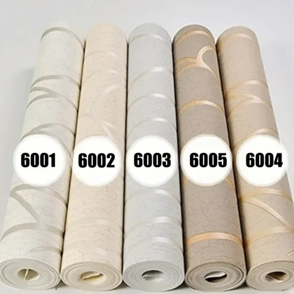 The Television Background Wall 3D Stripes Bedroom Decoration 53cm Wallpaper Non-woven Fabric Curve Room Stickers Art Home Decor