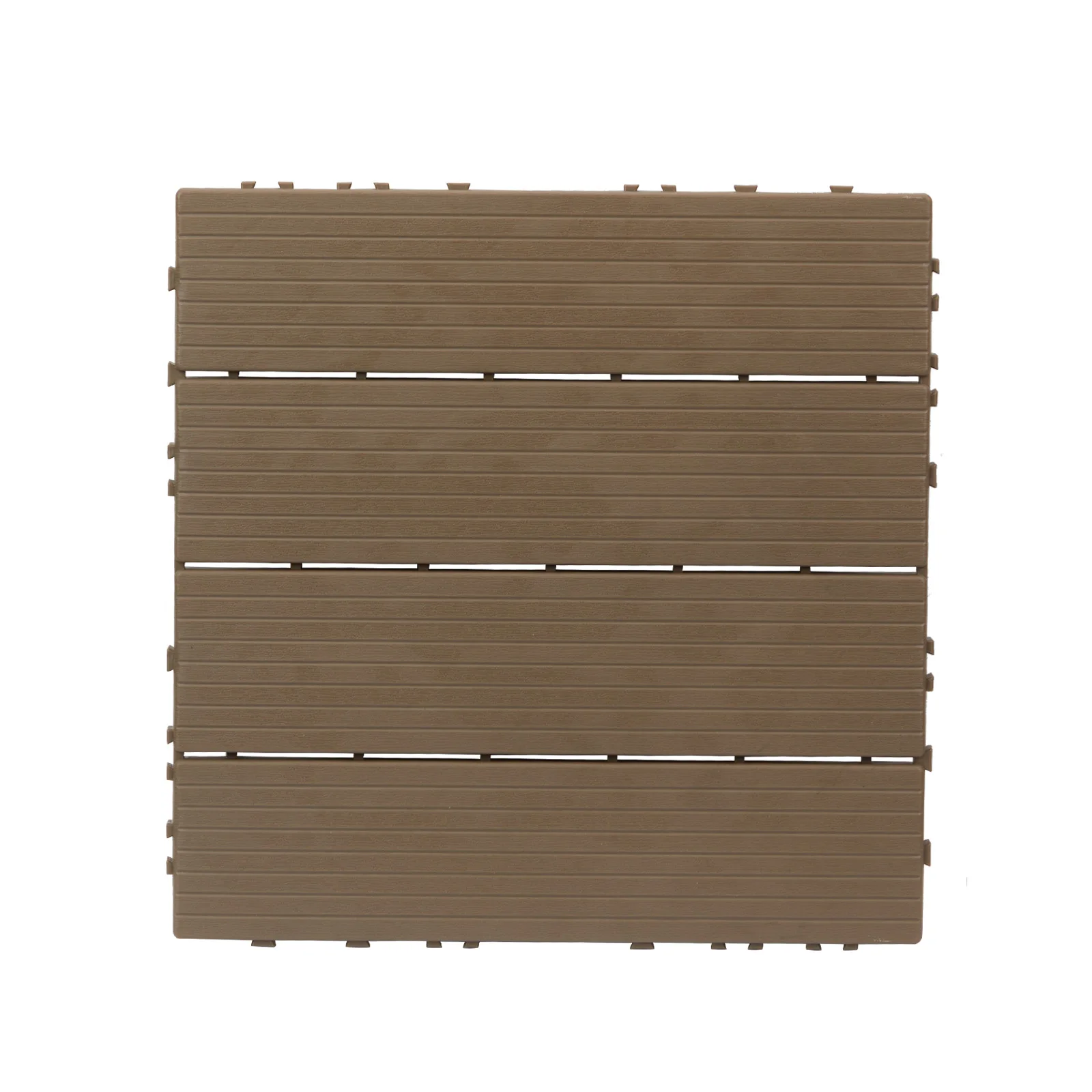 Plastic Interlocking Deck Tiles, 27 Pack, 11.4"x11.4" Waterproof Flooring Tiles for Indoor and Outdoor - Image 3