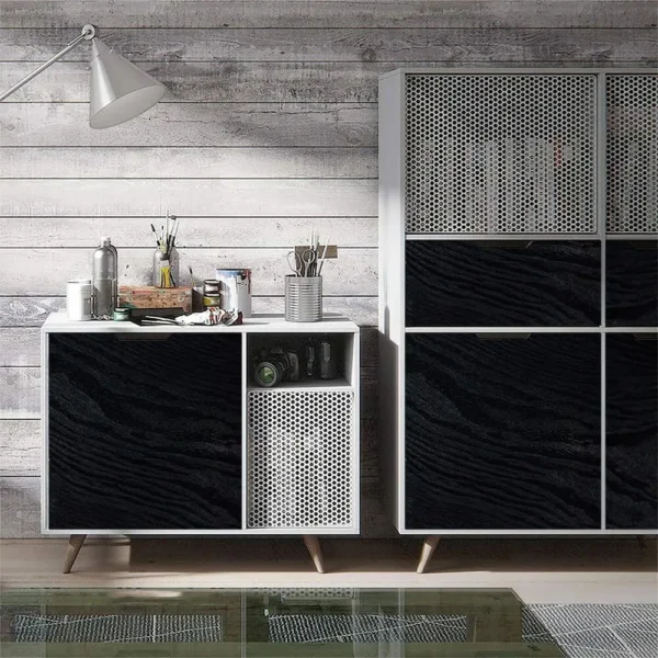 Wood Grain PVC Wallpaper for Door Wardrobe Cupboard Table Furniture Waterproof Self Adhesive Stickers Home Decor Film - Image 6